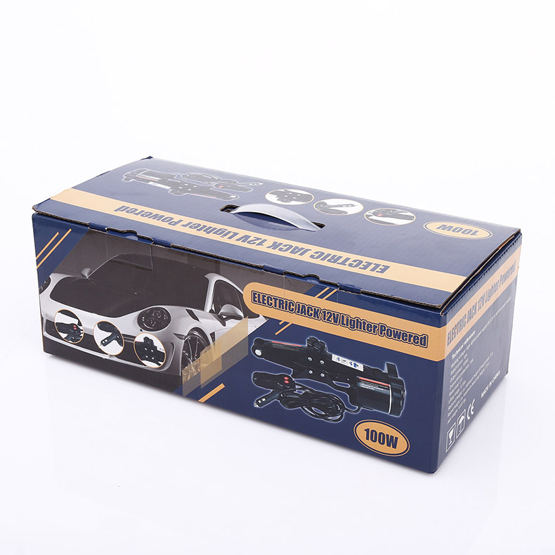 12V Car-Mounted 2t Electric Scissor-Type 0kg Wrench Set, 12V Fully Automatic Car Wrench Set