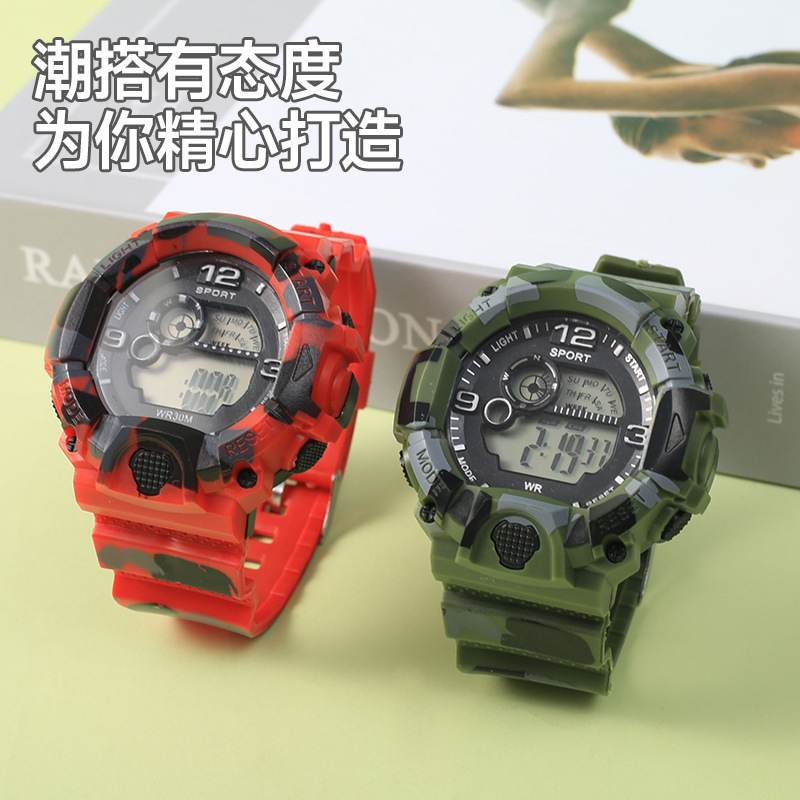 Electronic Watch for Boys, Middle and High School Students, Children's Watch, Girls' Trendy Fashion Running Sports Watch, Youth Luminous Alarm Clock Electronic Watch for Boys, Middle and High School Students, Children's Watch, Girls' Trendy Fashion Running Sports Watch, Youth Luminous Alarm Clock