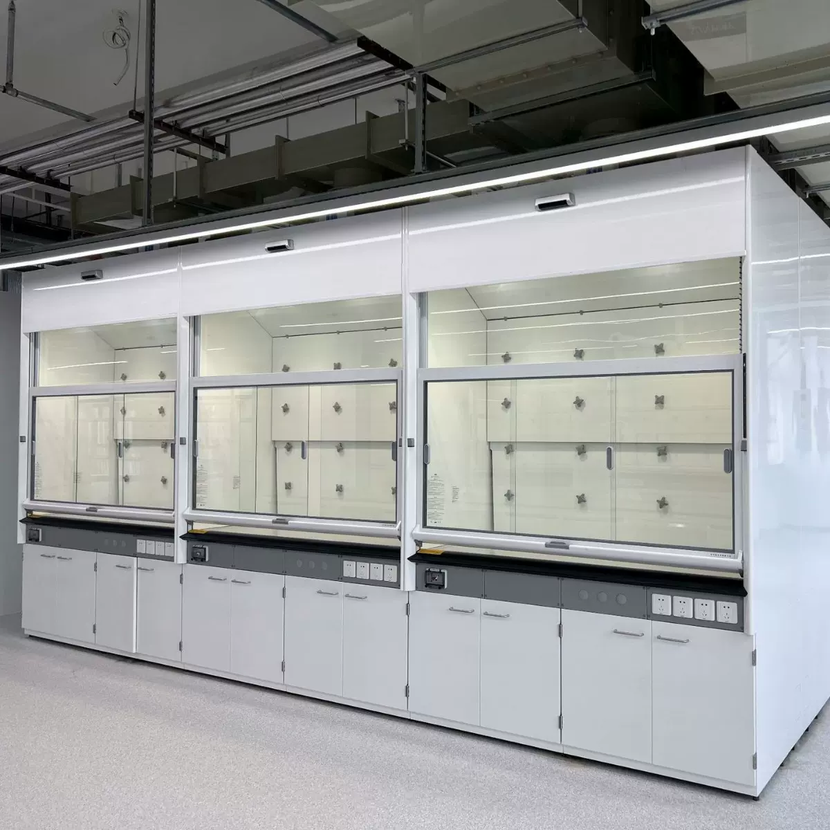 实验室污染通风橱理化通风设备工厂定制落地式实验室排风通风柜