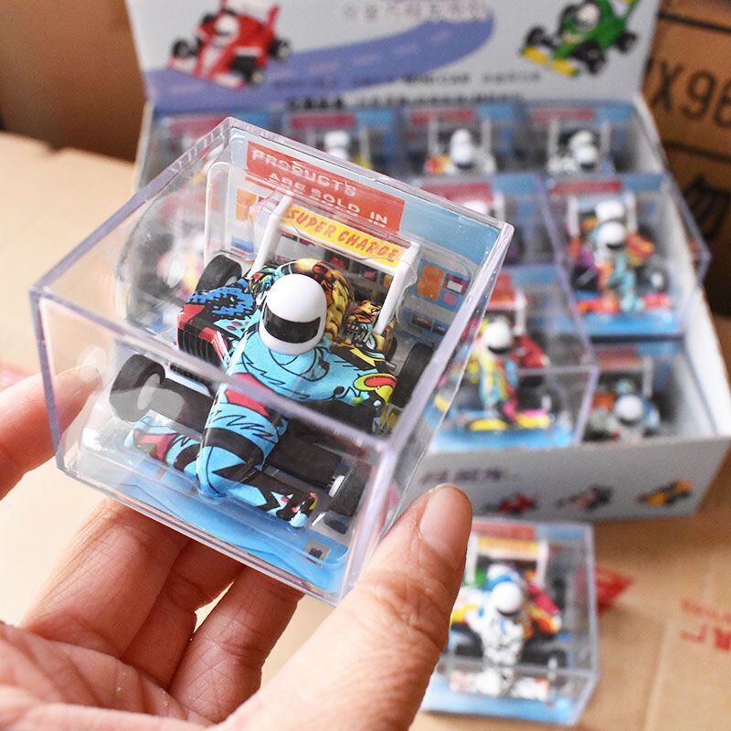 Kart Alloy Huili Car Model Pocket Car Racing Car Game Men's Treasure Six One Gift Kindergarten Gift Foreign Trade