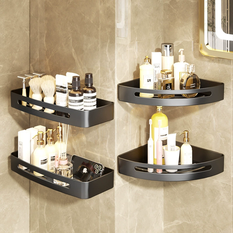 Полка для ванной комнаты без отверстий