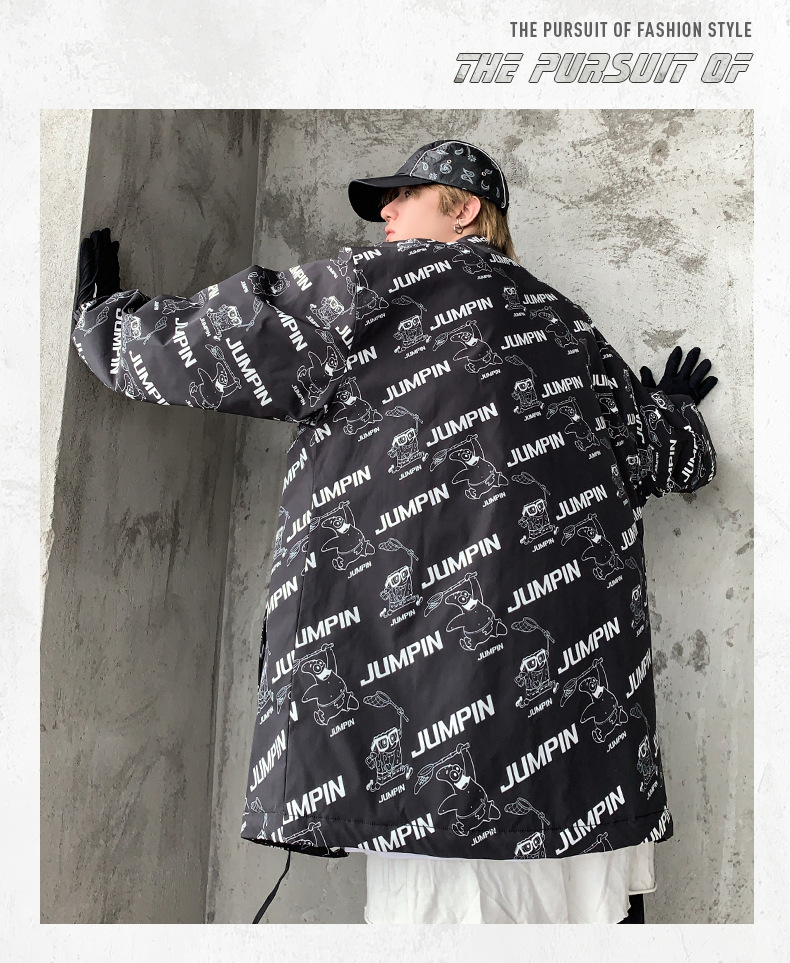 Men's Jacket For Men Cotton Casual Winter Thin Bomber Jacket_voghion.com