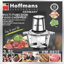 Hoffmans 切碎器 8835Food Chopper3.5L 8Pcs/CTN 0.117cbm