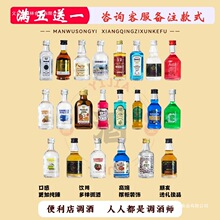洋酒伏特加微醺酒摆摊套装威士忌便利店小酒版调酒基酒迷你鸡尾酒