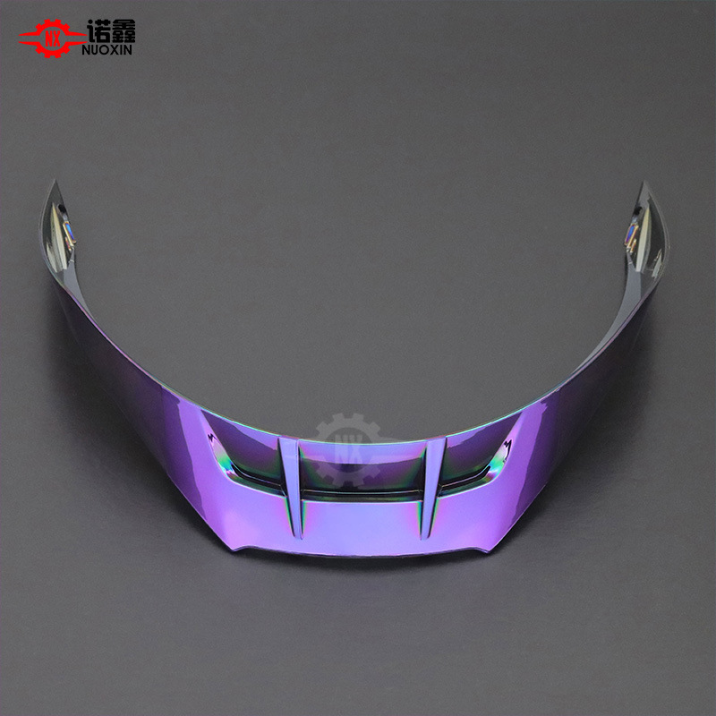 Adapted to AGV pista locomotive helmet tail wing motorcycle helmet modification big tail rear air duct deflector spoiler