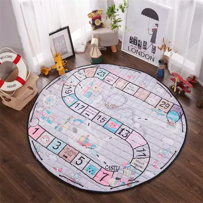 Avtomobil döşəmə paspasları Floor Mat Kids Parent-Child - digital-orbit-diameter-145cm