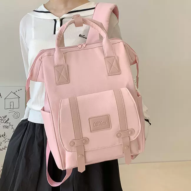 妈咪包ins手提高级质感母婴包妈妈包女孩中学生书包旅行双肩背包