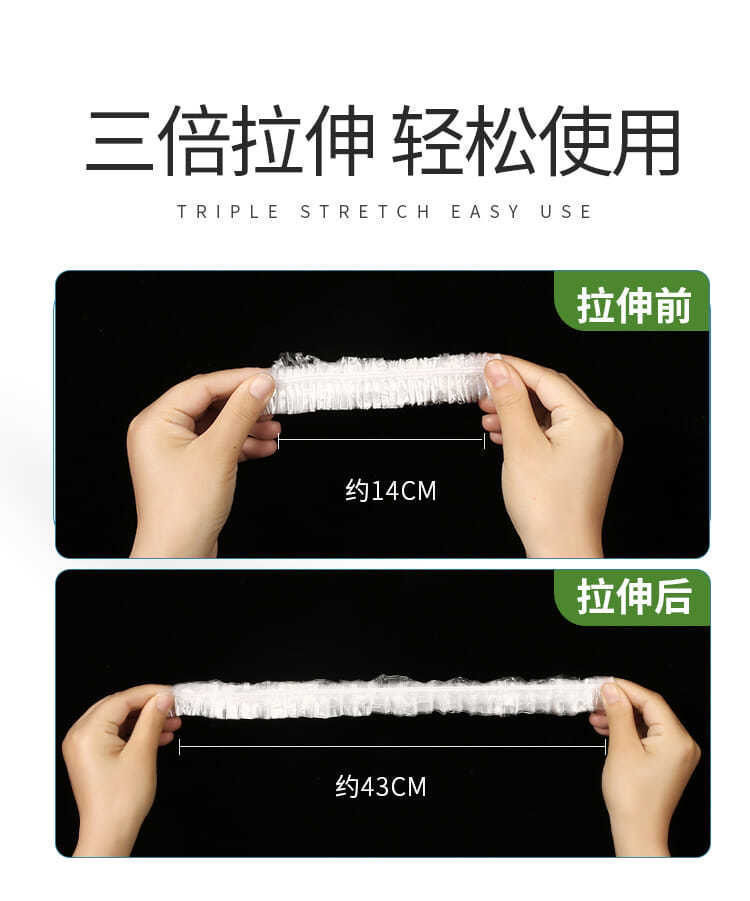 Koruma Kapağı Plastik Torba Ev Tipi Gıda Saklama Filmi Taze Tutma Çantası Sadece 10 Tek Kullanımlık Elastik Kapak Kase Kapağı Gıda Saklama Filmi Ağız Kapağı Tabak Kapağı
