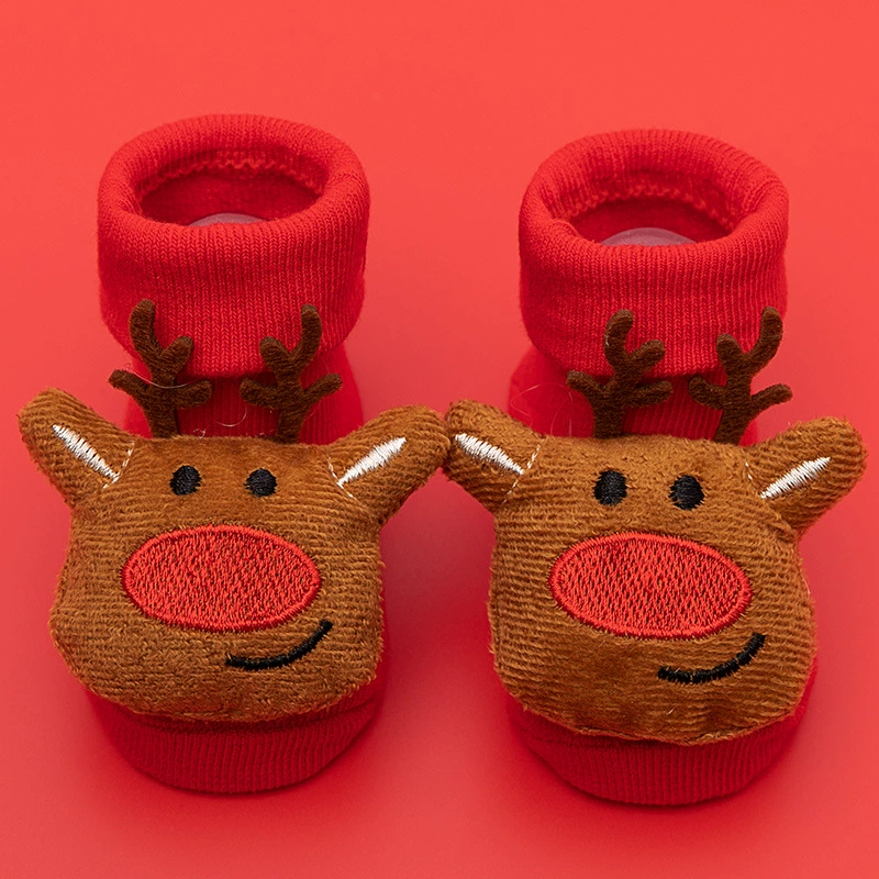 Children's autumn non-slip cartoon socks for new born