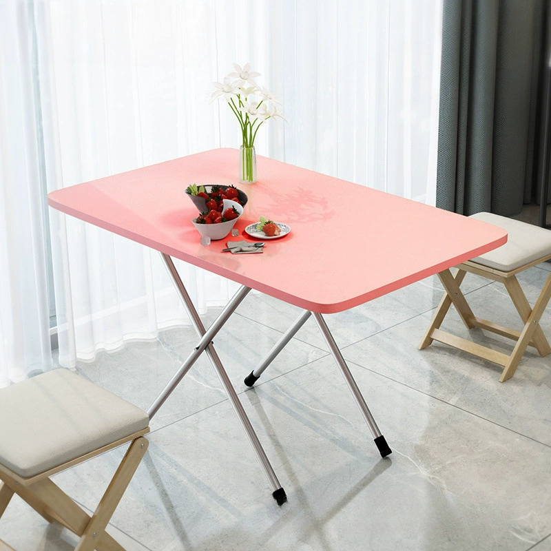 Стол складной обеденный стол простой бытовой для маленькой квартиры портативный для еды маленький квадратный стол для улицы