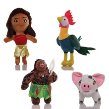 电影动漫海洋奇缘 Moana plush 憨憨鸡公主毛绒玩具公仔毛绒玩偶