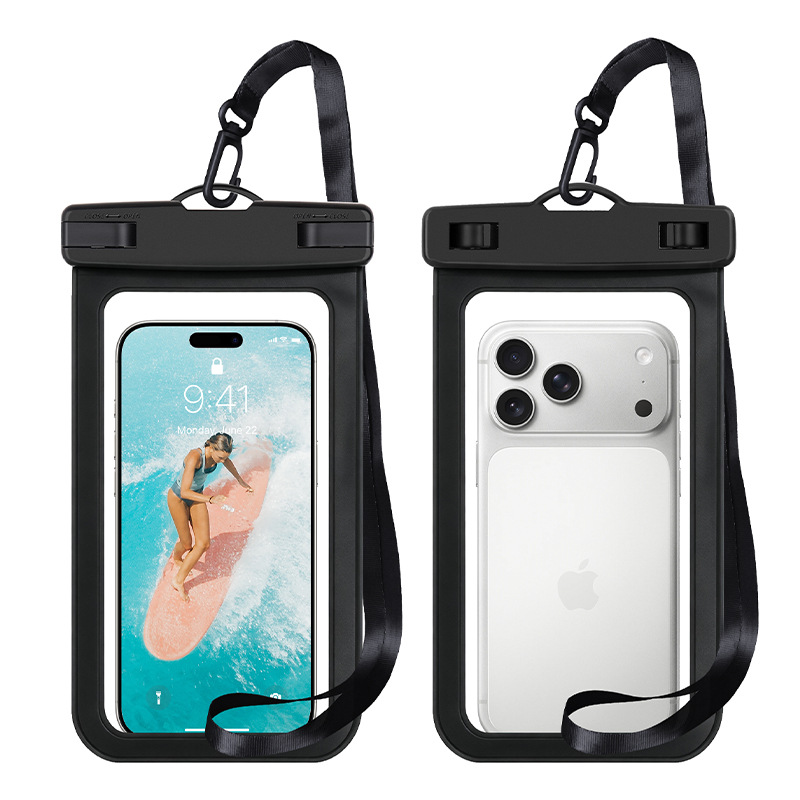 Explosive mobile phone waterproof bag outdoor swimming diving drifting PVC low price touch screen waterproof bag wholesale