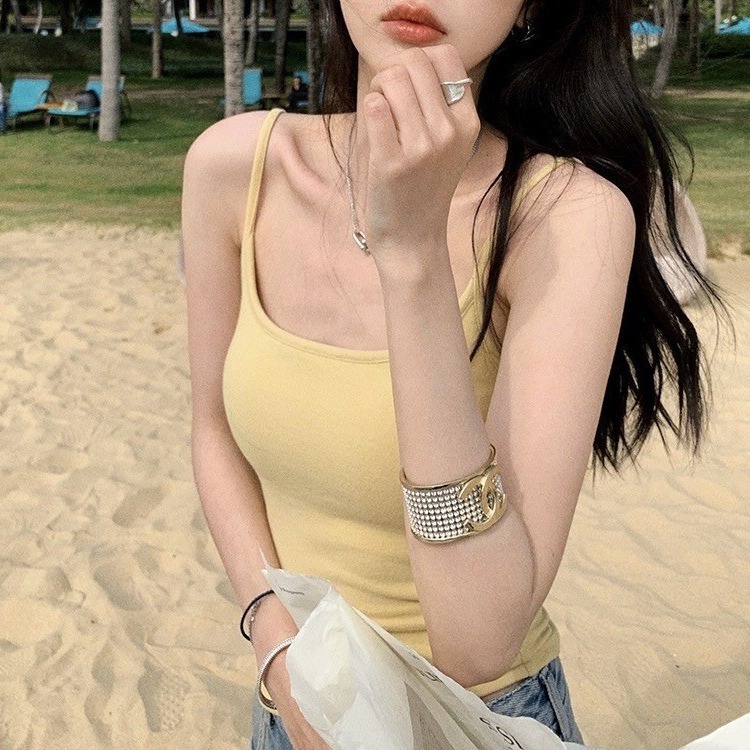 Finna Fu primavera y verano puro deseo de mejorar el cuerpo expandiendo el chaleco de pecho pequeño cinturón desmontable cojín de pecho para usar dentro