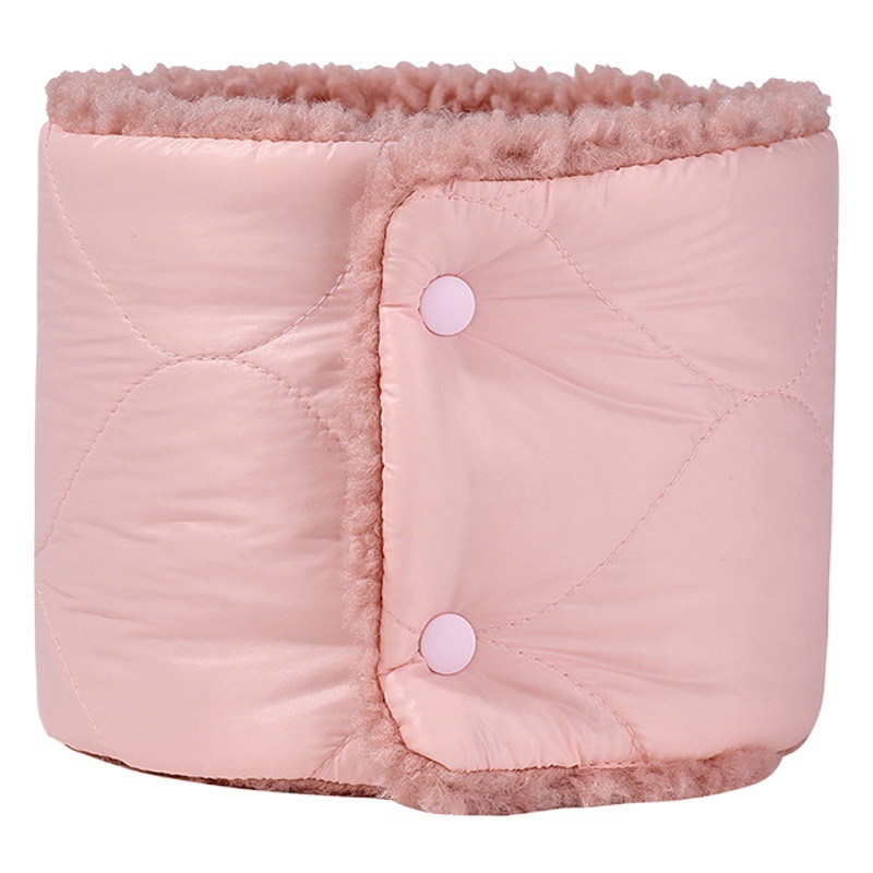 New Thickened Neck Warmer for Women, Winter Fleece-Lined Neck Protector, Warm Outdoor Double-Sided Solid Color Neck Gaiter for Men, Cross-Border Ready Stock