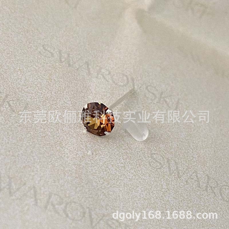 1002 라이트 앰버 5.4mm 다이아몬드