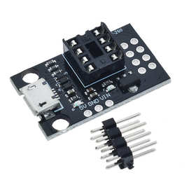 ATtiny85编程板 可插拔ATtiny13A/ATtiny25 ATtiny45开发编程器