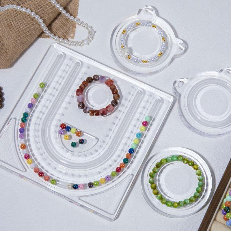 Transparent Acrylic Bracelet Tray Jewelry Display Tray Crystal Bead Tray Jewelry Tray DIY Jewelry Accessories Design Tray Transparent Acrylic Bracelet Tray Jewelry Display Tray Crystal Bead Tray Jewelry Tray DIY Jewelry Accessories Design Tray