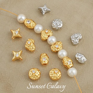 18k僽�ɫ���|�а��y�ʯ���������ֹ�diy������Ʒ�������