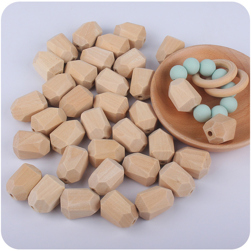 Nuevo 18mm gota de agua Hemu cuentas molar juguete DIY chupete cadena mordedor pulsera juguete joyería DIY Accesorios