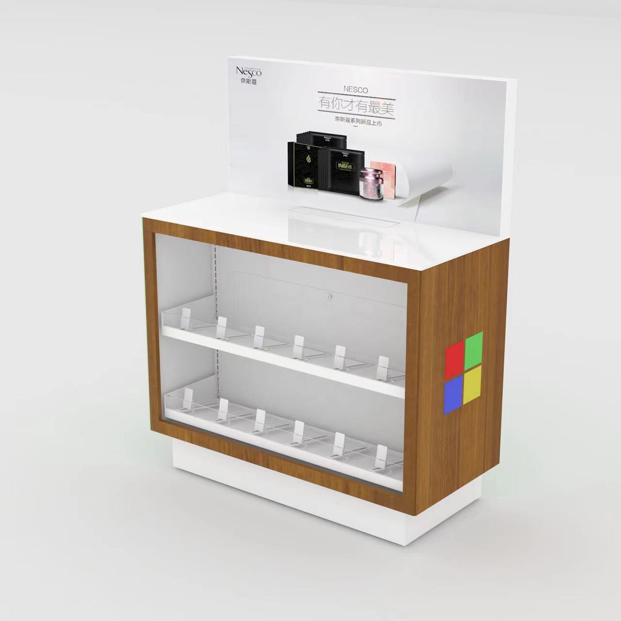 化妆品展示架亚克力展示架台面展架