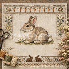 �羳��Ʒ Easter Meadow Cross-Stitch Kit�ͻ�ݵ�ʮ�ֽ��׼�