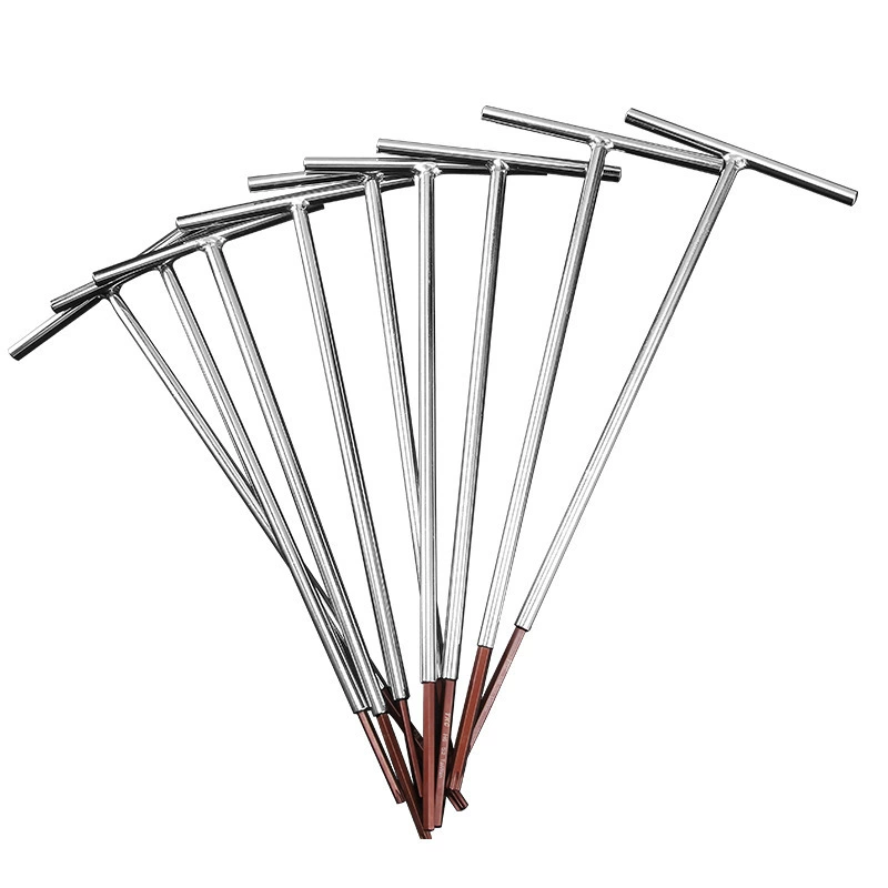 Железная ручка Т-образный стержень Т-образный шестигранный ключ Т-образная железная ручка Шестигранный Т-образный удлиненный шестигранный ключ