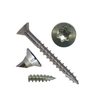 东莞工厂加工定制 梅花槽纤维板螺钉 沉头双刀割尾木螺丝