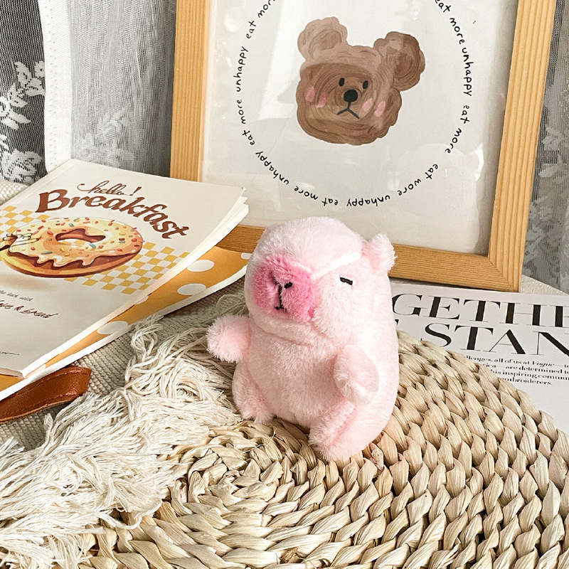 かわいい漫画カピバラシリーズぬいぐるみペンダントモルモット人形カピバラ子供のホリデーギフト卸売|undefined