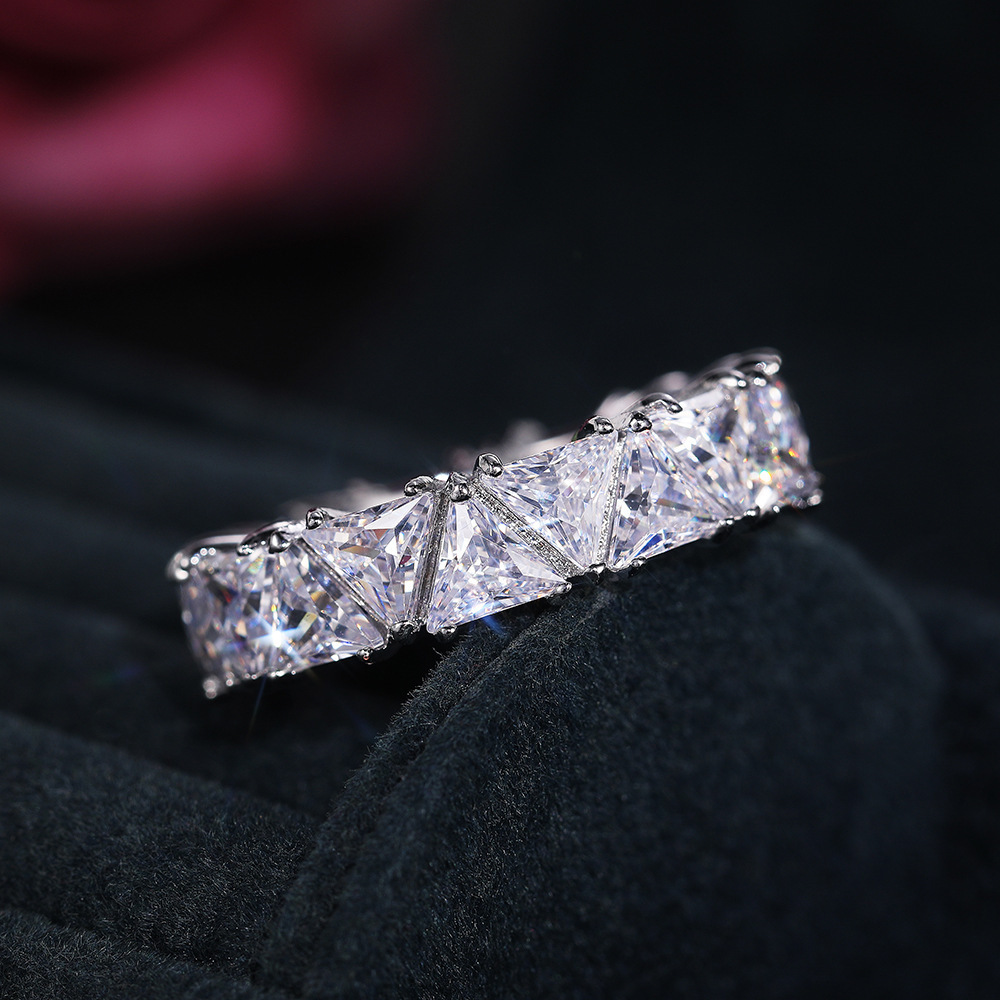 East-west Marquise And Pear Ring Set For Women Bezel Setting_voghion.com