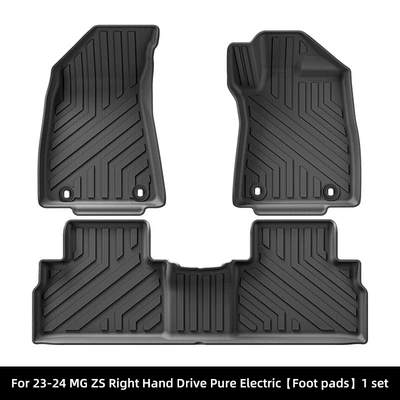 Suitable for 23-24 Mg Zs Car Floor Mats, Stain-Resistant and Wear-Resistant Full Tpe Floor Mats, Trunk Mats Cross-Border (Modelə uyğun ayaqaltı) - 23-24-mg-mg-zs-right-hand-drive-single-layer-floor-mats-pure-electricsoutheast-asiaoceaniaeurope