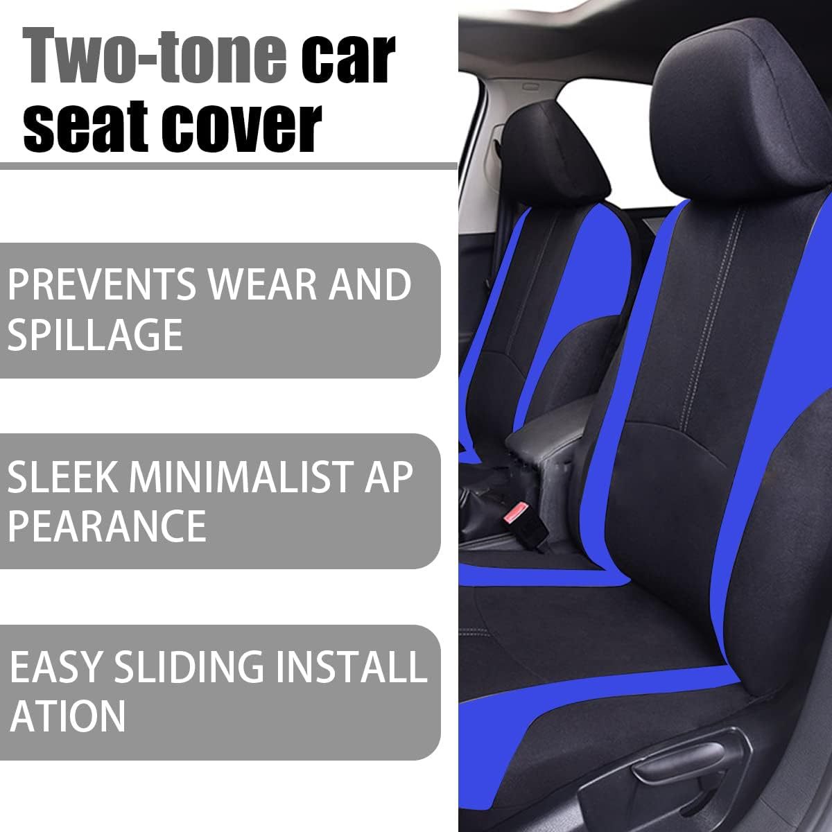 Universal Cross-Border Foreign Trade Car Seat Cover Factory for Mexico, Temu, Europe, America, and Russia, with Vertical Stripe and Pressed Waistline Design