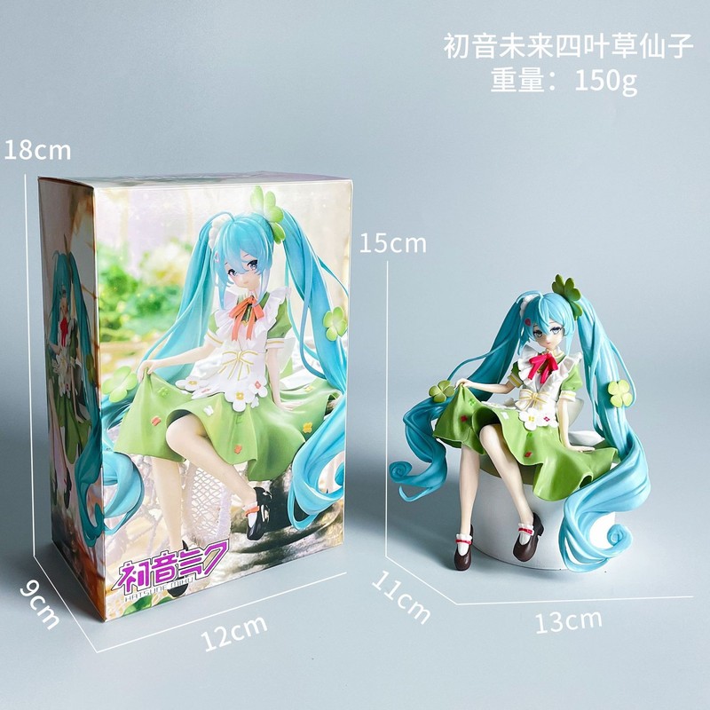 初音未来手办动漫水冰月美少女蕾姆花嫁穹妹二次元公仔模型摆件批|undefined