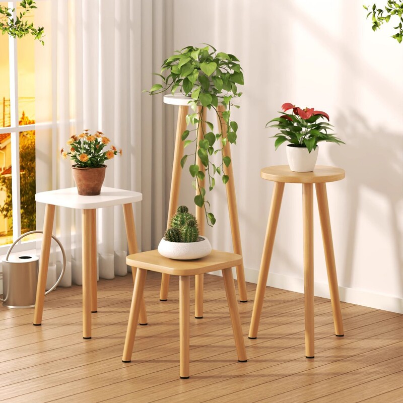 Green Coriolus Chlorophyll Solid Wood Flower Pot Rack Indoor Flower Rack Flower Table Balcony Bay Window Fleshy Flower Bonsai Rack Living Room Side Table Green Coriolus Chlorophyll Solid Wood Flower Pot Rack Indoor Flower Rack Flower Table Balcony Bay Window Fleshy Flower Bonsai Rack Living Room Side Table