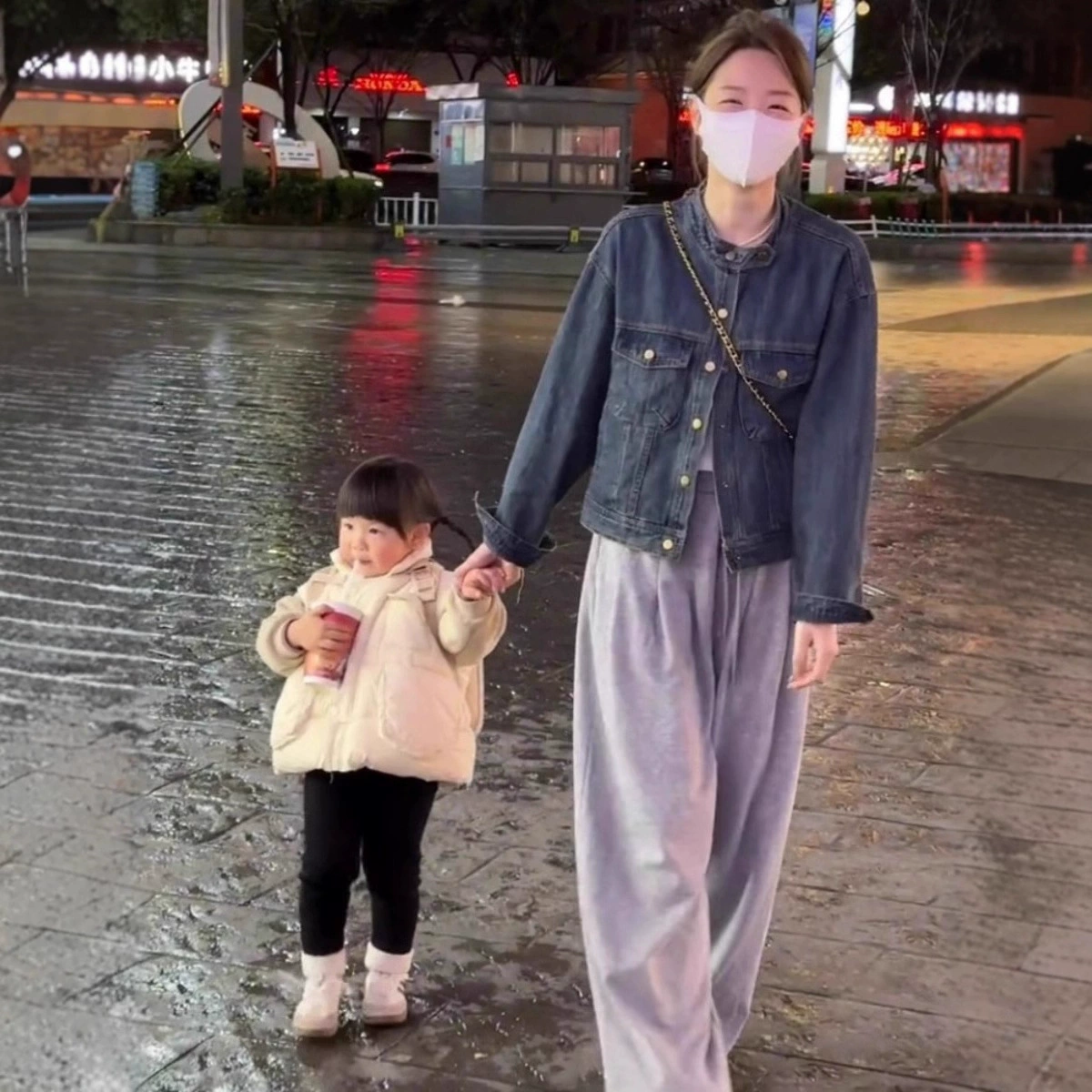 Retro design denim skirt, spring jacket, 2024 years