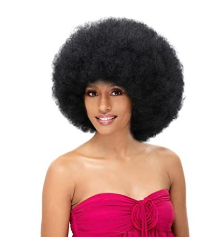 Head Cover Big Afro Wig Performance Funny Black Wig Sheath Stage Performance High Quality Cross-border display picture 1