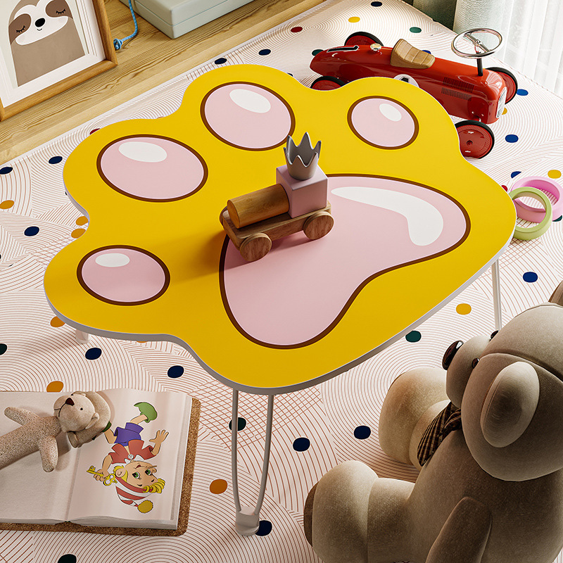 Bed Desk Writing Desk Student Dormitory Computer Desk Bay Window Balcony Bedroom Folding Table Small Table Office Desk Cat Paw