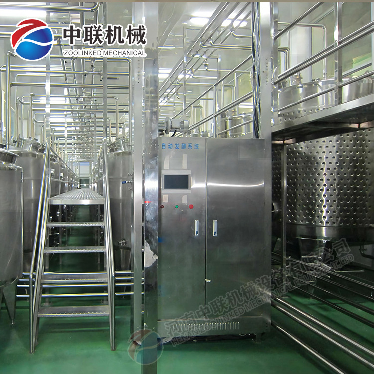 全自动苹果汁饮料加工生产线 小型枇杷汁饮料生产设备