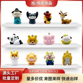 树脂工艺品;钥匙扣及钥匙扣配件;汽车摆件