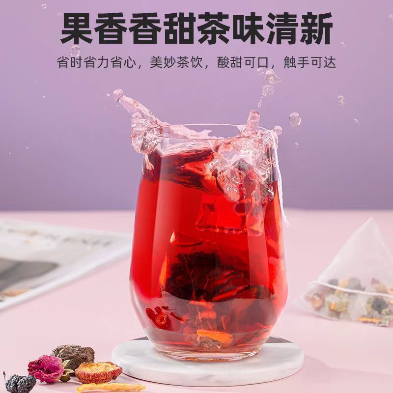 Dark Plum & Lotus Leaf Tea (Wu Mei He Ye Cha) — Sugar-Free Freeze-Dried Herbal Blend specifications