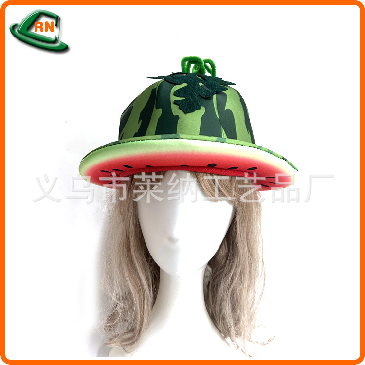 Lerner 공예 선물 새로운 수박 모자 AliExpress 아마존과 다른 재미있는 할로윈 부활절 모자