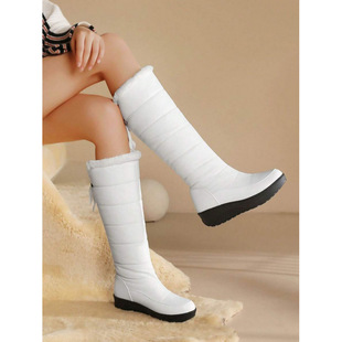 C 55763 Fur collar snow boots ë�I��Ͳѩ��ѥ�羳���uͨ��