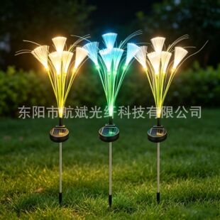 Solar Fiber Optic Reed Light ̫��ܹ��w�JȔ�ز�������߲ʟ�