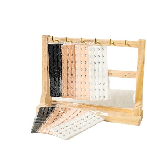 Corset accessories three-row eight-button underwear extension buckle independent stainless steel bra extension buckle belly-control growth buckle