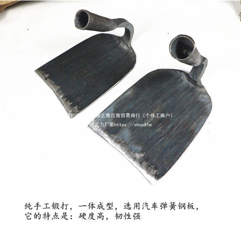 全钢锻打锄头锄草除草种菜两用锄地挖土家用开荒户外工具