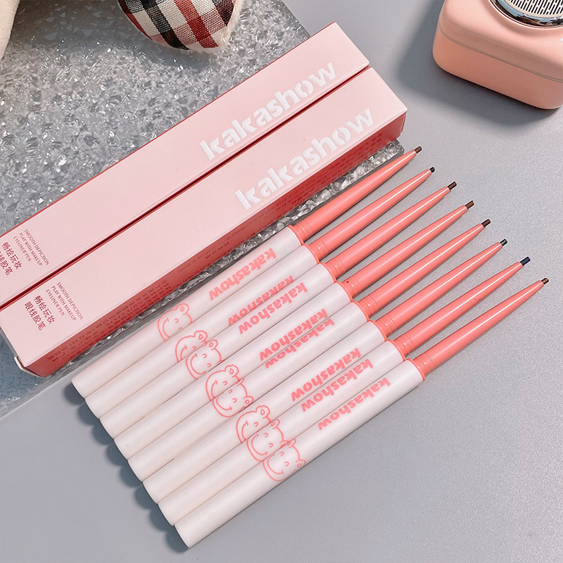 Makeup KAKASHOW Eyeliner Glue Pen for Female Beginners Easy to Color Waterproof Sweat-proof Color Eyeliner Pen