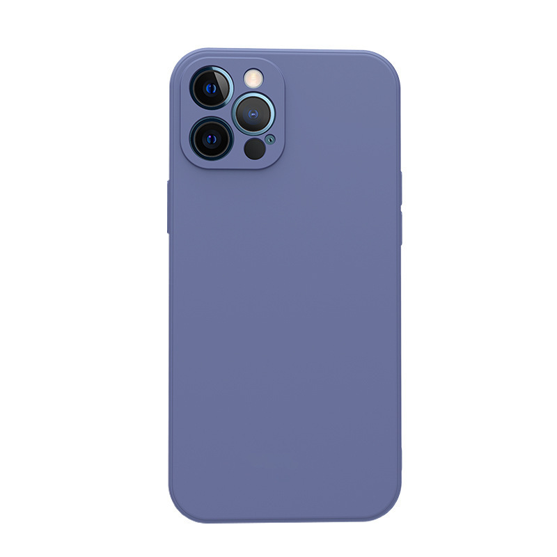 Apple Android ドロップシッピングに適した写真でカスタマイズされたソリッドカラーのストレートエッジ液体携帯電話ケース液体シリコーン携帯電話ソフトケース|undefined