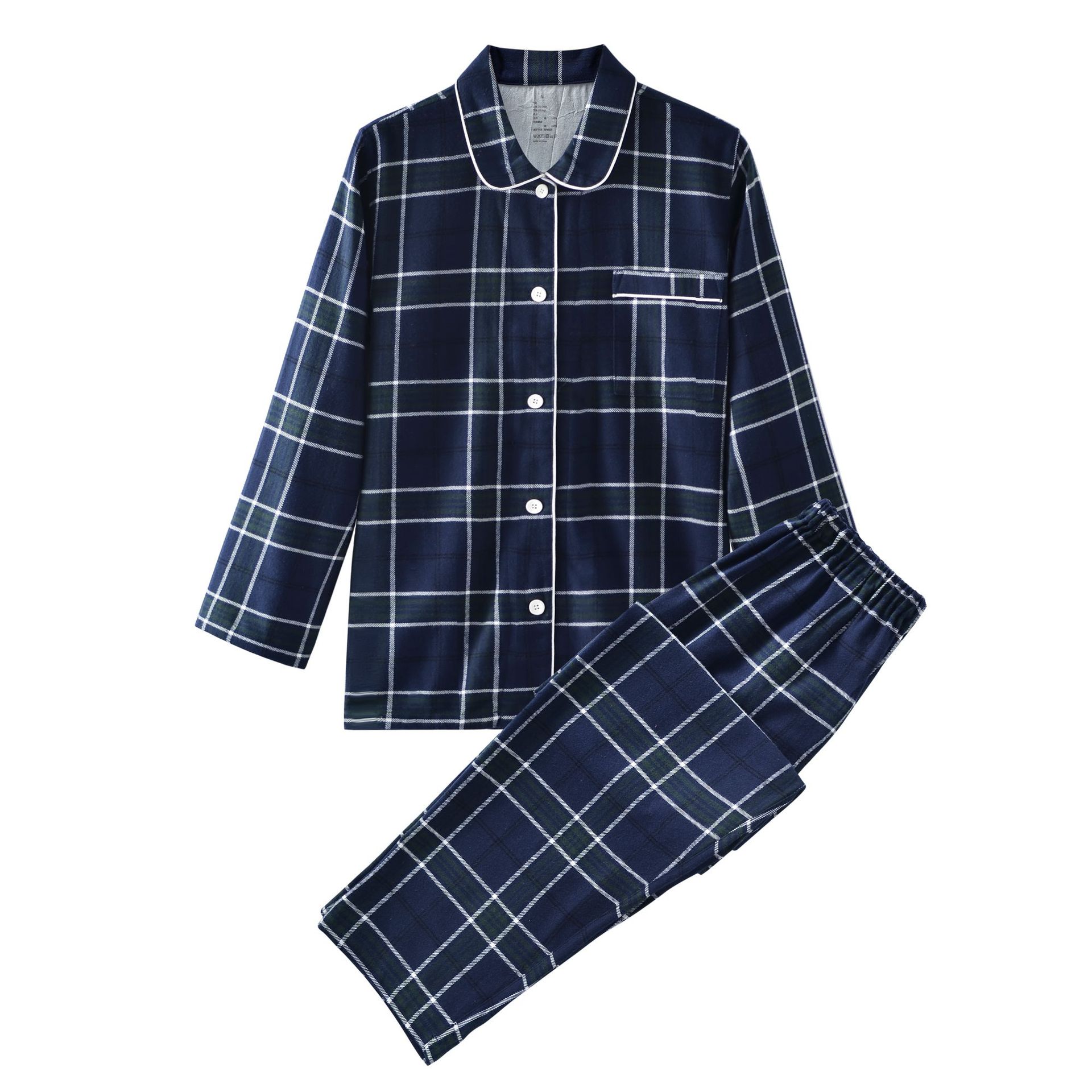 Women's dark green plaid/flannel