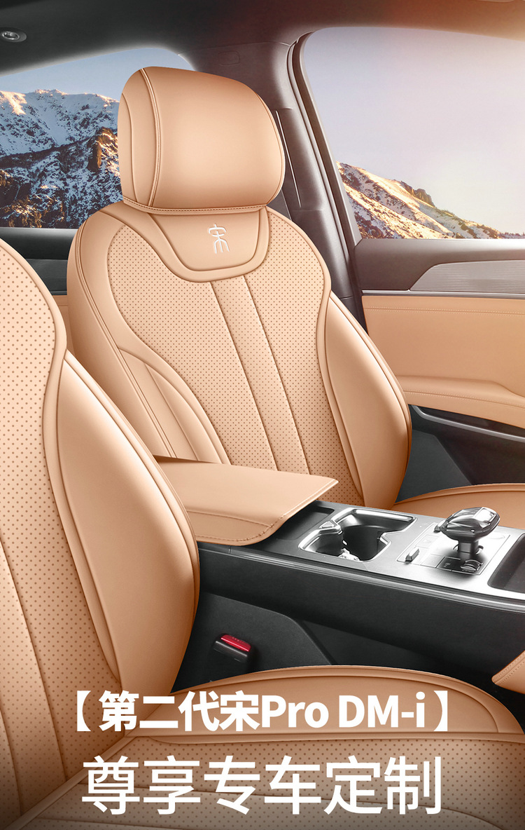 New Car 25 BYD Song PRO Full Leather Car Cushion Four Seasons