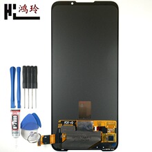 鸿玲 适用小米黑鲨3手机屏幕xiaomi Shark3液晶显示屏屏内外总成