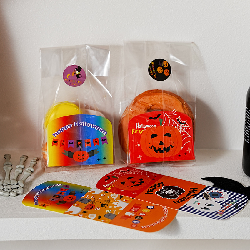 2款选 新款万圣节派对南瓜幽灵糖果袋带托零食袋礼品袋 鬼节袋子